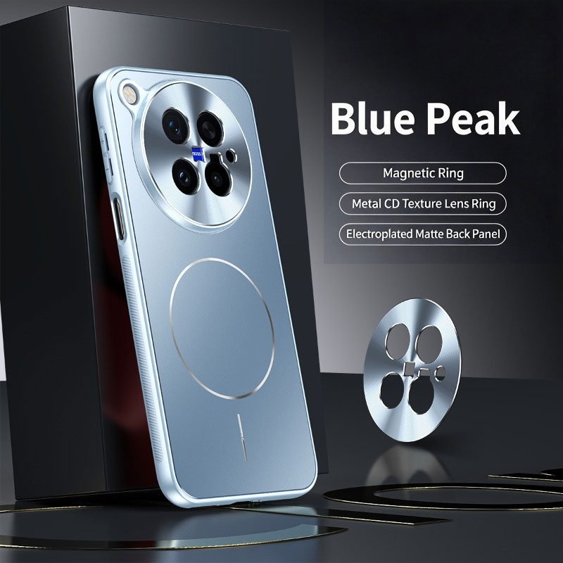 Matte Hard Pc Back Case - Металлический защитный чехол для объектива камеры