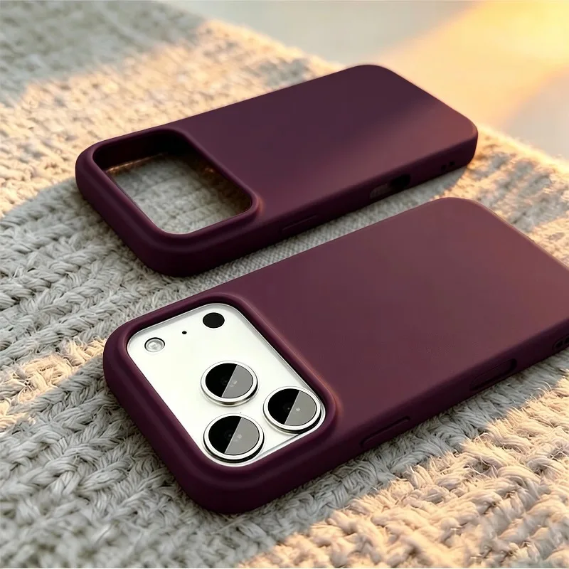 Liquid Silicone Magnetic Phone Case - Роскошный чехол для iPhone 18 Pro