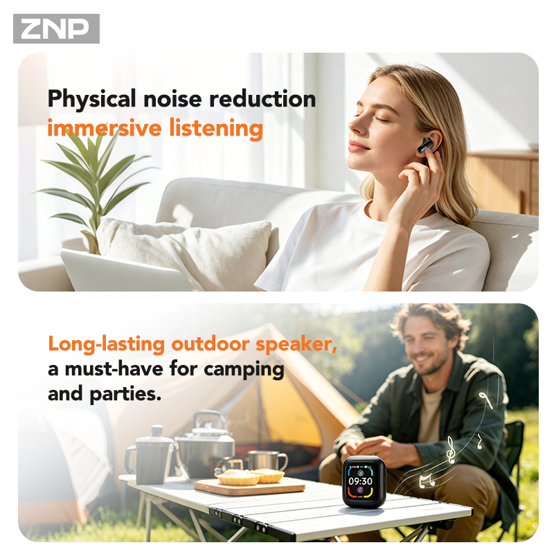 Беспроводные наушники ZNP N04  – обзор и цена Earphones