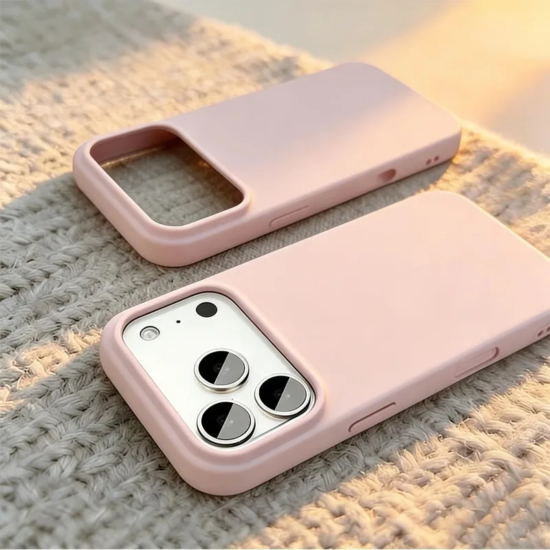 Роскошный чехол для iPhone 18  – обзор и цена Liquid Silicone Magnetic Phone Case