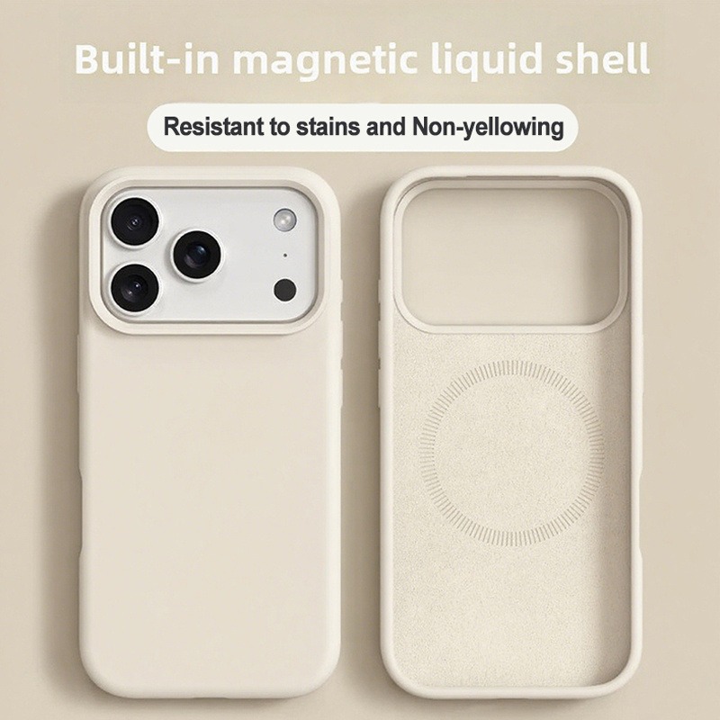 Оригинальный жидкий силиконов – обзор и цена Liquid Silicone Magnetic Phone Case
