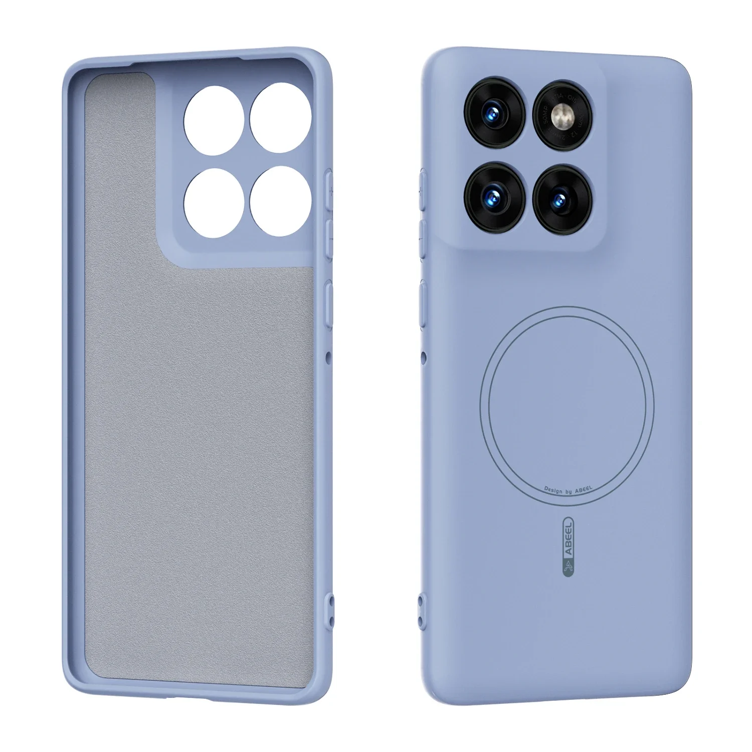 Оригинальный чехол для телефон – обзор и цена Liquid Silicone Magnetic Phone Case